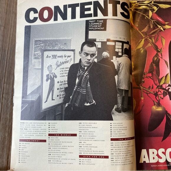 Rob Lowe - Interview magazine - March 1990 - Picture 5 of 13